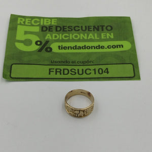 ANILLO ORO 10 K 5.4 GRMS (SEMINUEVO)