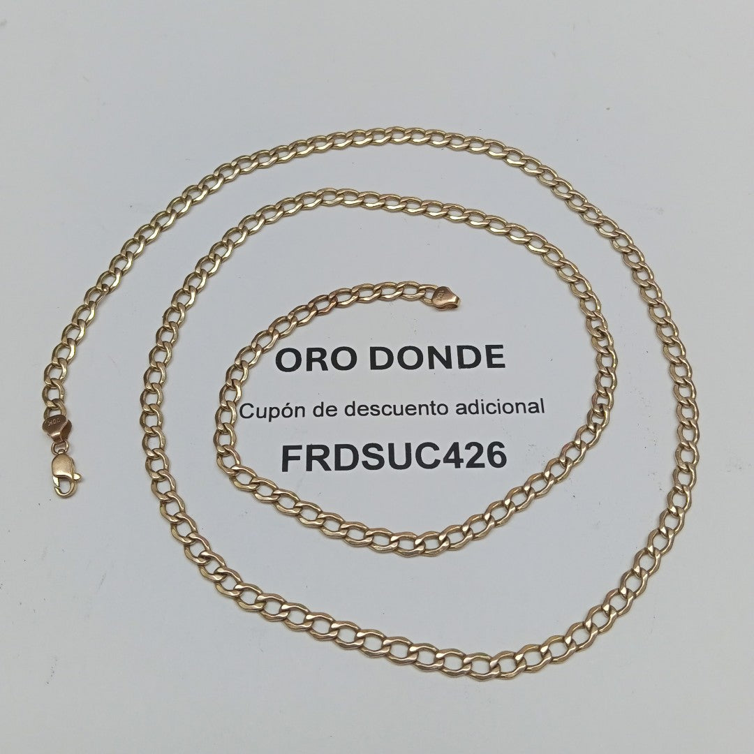 CADENA ORO 10 K 6.2 GRMS (SEMINUEVO)