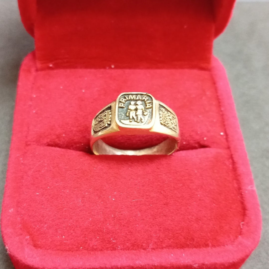 ANILLO DE GRADUACIÓN ORO 8 K 2,20 GRMS (SEMINUEVO)