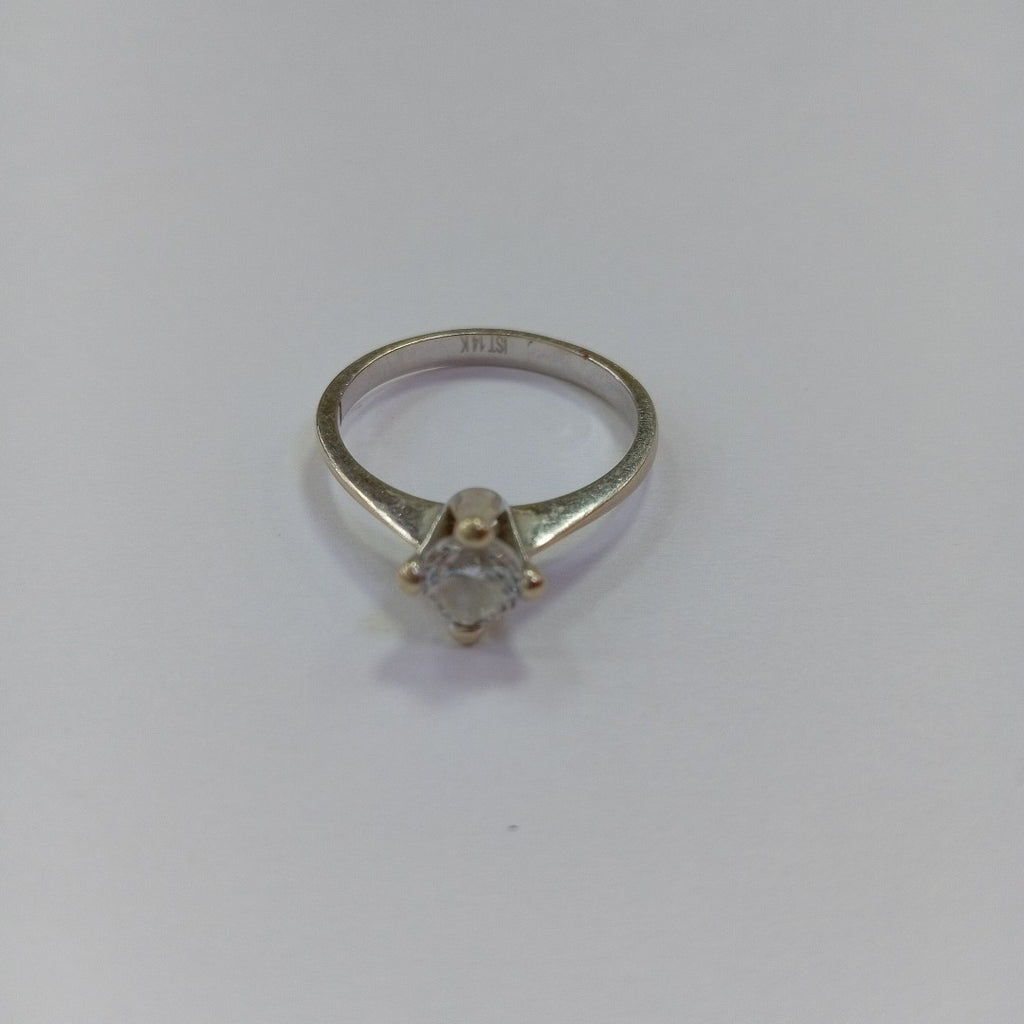 ANILLITO ORO BLANCO 14 K 2.7 GRMS (SEMINUEVO)