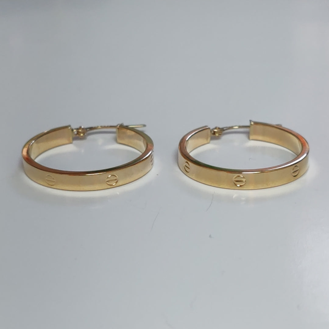 ARRACADAS ORO 14K 1.9 (NUEVO)