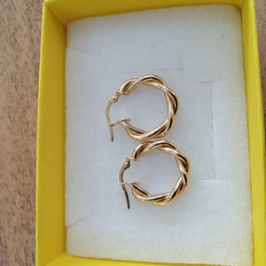 ARRACADAS ORO 14K 1.9 (NUEVO)