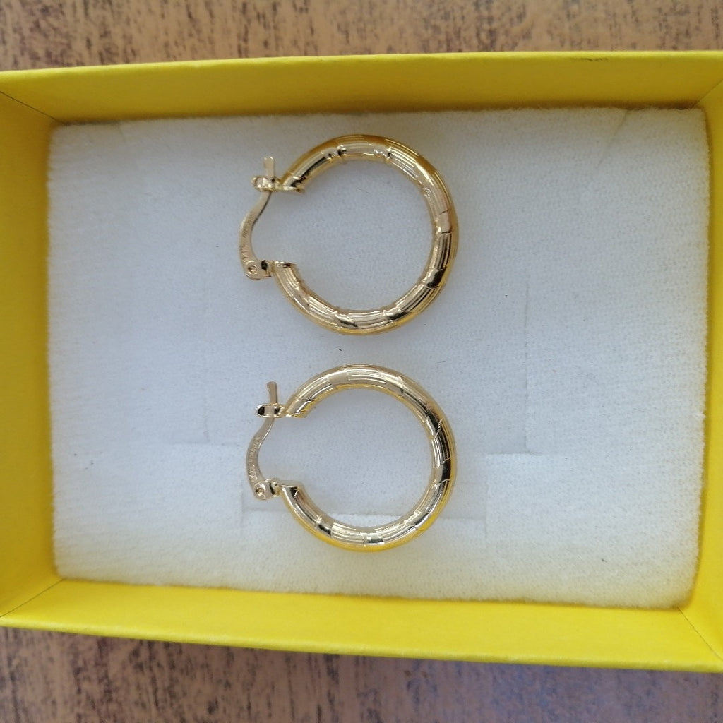 ARETES ARRACADAS 14K 2.7 GR (NUEVO)