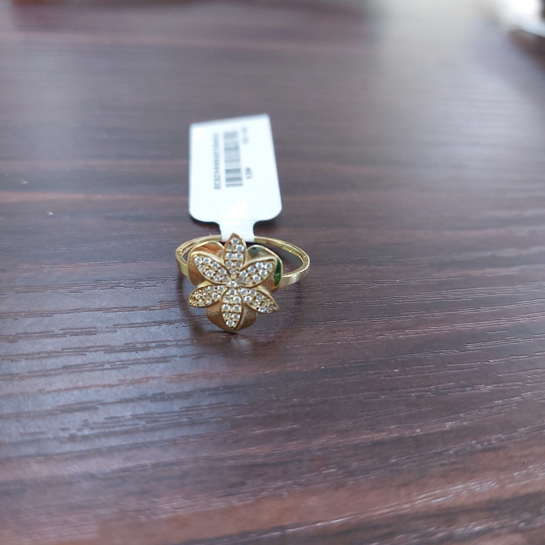 ANILLO FLOR 14K 7 TALLA 1.7 GR ADR 115 (NUEVO)