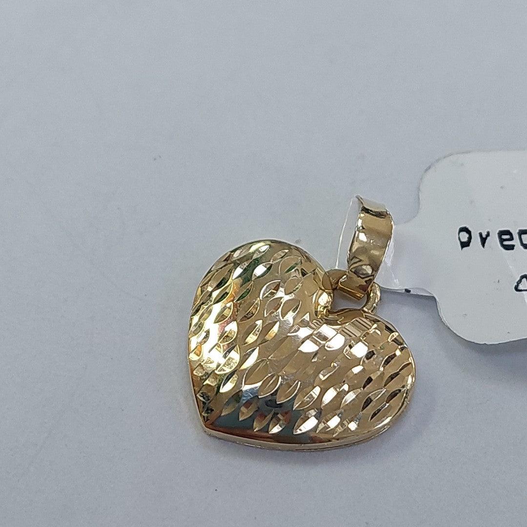 DIJE CORAZON 14K 1.4 GR 02805DO (NUEVO)