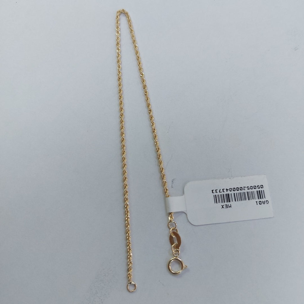 PULSERA TORZAL 10K 21 CM 1.8 GR (NUEVO)