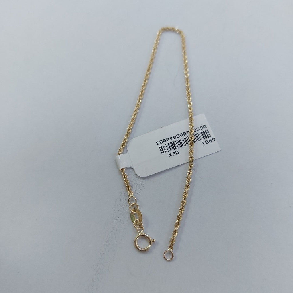 PULSERA TORZAL 10K 18 CM 1.6 GR (NUEVO)