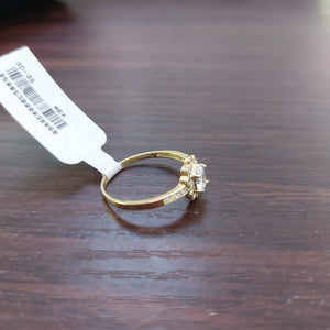 ANILLITO CON CIRCONIAS 14K 8 TALLA 1.6 GR ADP 60 (NUEVO)