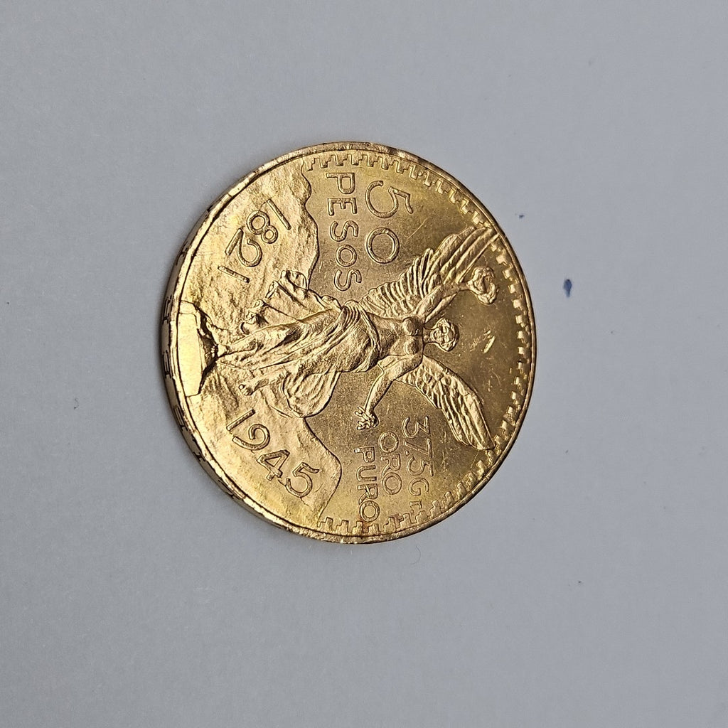K1 41,60 GRMS 21 K IDENTIFICACIÓN MONEDA NOMINATIVA MONEDAS PESOS 50 PESOS (SEMINUEVO)