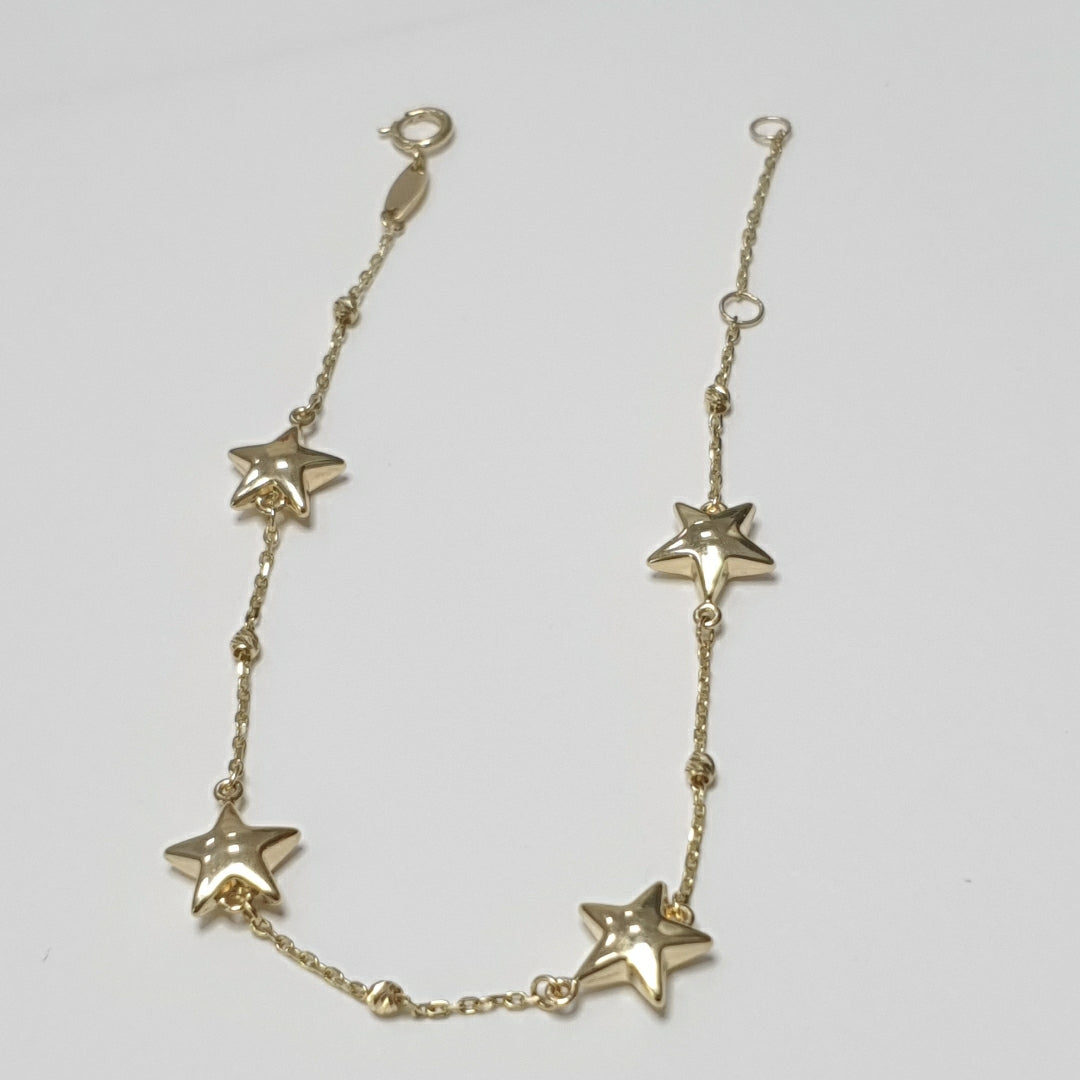 PULSERAS DAMA ORO 14K 1.5 (NUEVO)