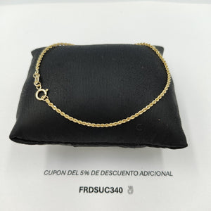 PULSERA TORZAL 10K 21 CM 1.8 GR (NUEVO)