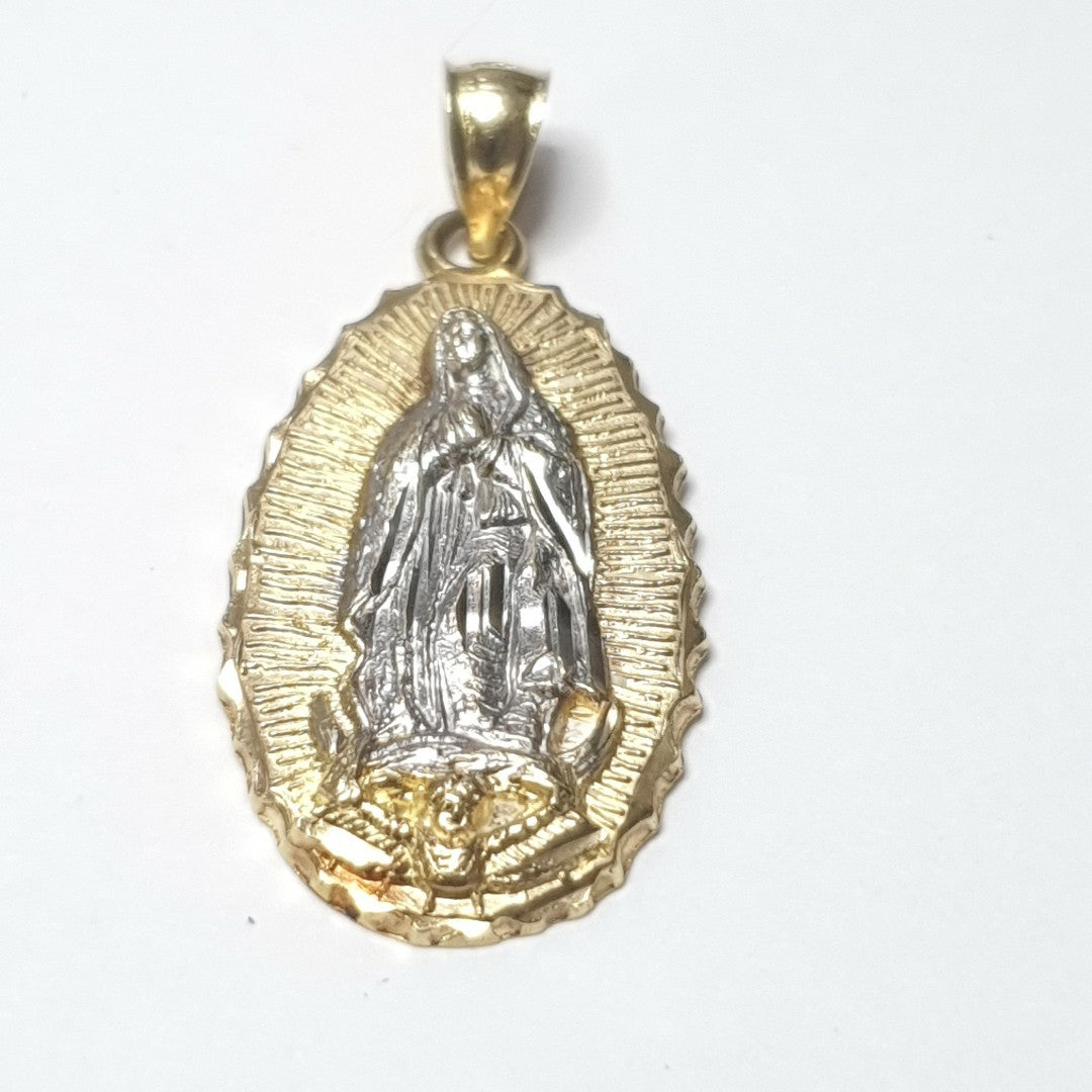 MEDALLA RELIGIOSA ORO 14 K 2 GRMS (SEMINUEVO)