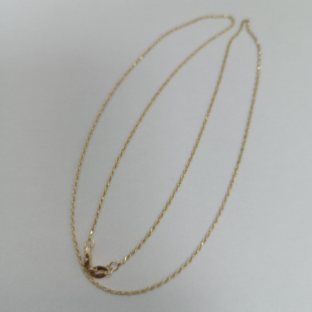CADENA TORZAL 14K 50 CM 2.7 GR TDO025 (NUEVO)