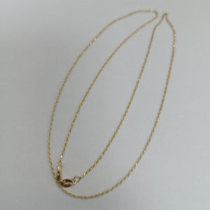 CADENA TORZAL 14K 50 CM 2.7 GR TDO025 (NUEVO)