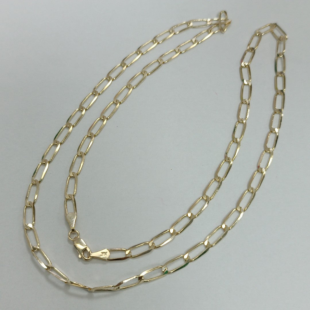 CADENA ESLABONES 14K 60 CM 11.9 GR (NUEVO)