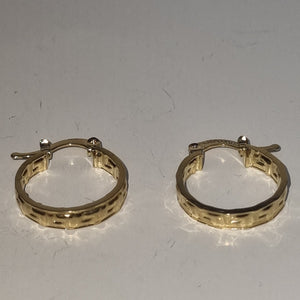 ARETES ARRACADAS FIG GRECAS 14K 1.8 GR (NUEVO)