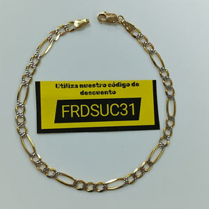 PULSERAS CABALLERO CARTIER 3 1 DIAMANTAD ORO 14K 4.6 (NUEVO)