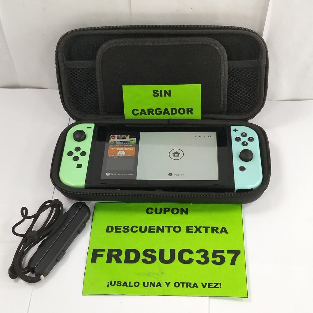 CONSOLA DE VIDEOJUEGO NINTENDO SWITCH 1.1 32 GB (SEMINUEVO)