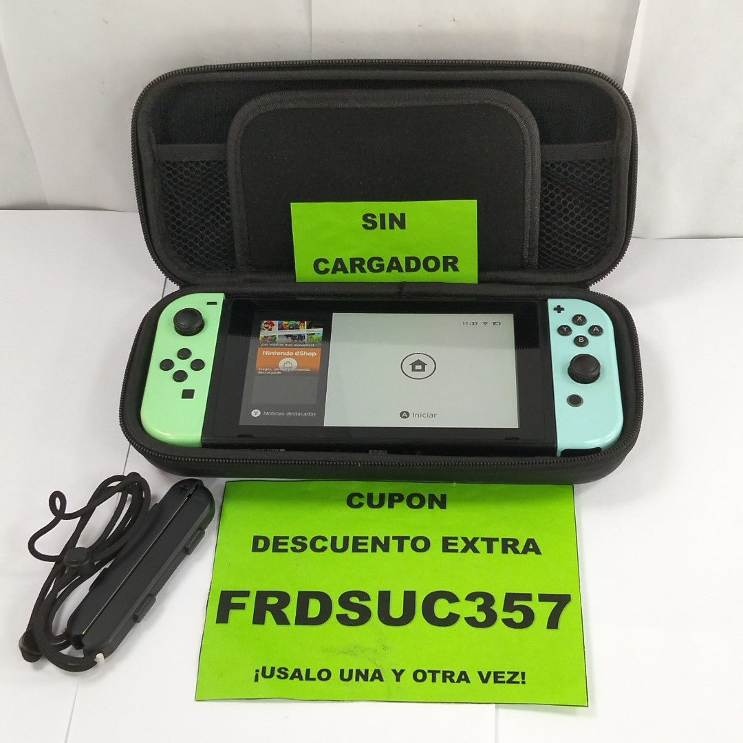 CONSOLA DE VIDEOJUEGO NINTENDO SWITCH 1.1 32 GB (SEMINUEVO)