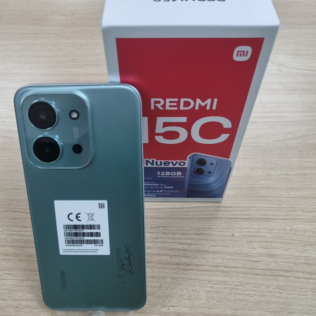 CELULAR XIAOMI REDMI 15C 25078RA3EL (2025) 128 GB 4 GB RAM (SEMINUEVO)