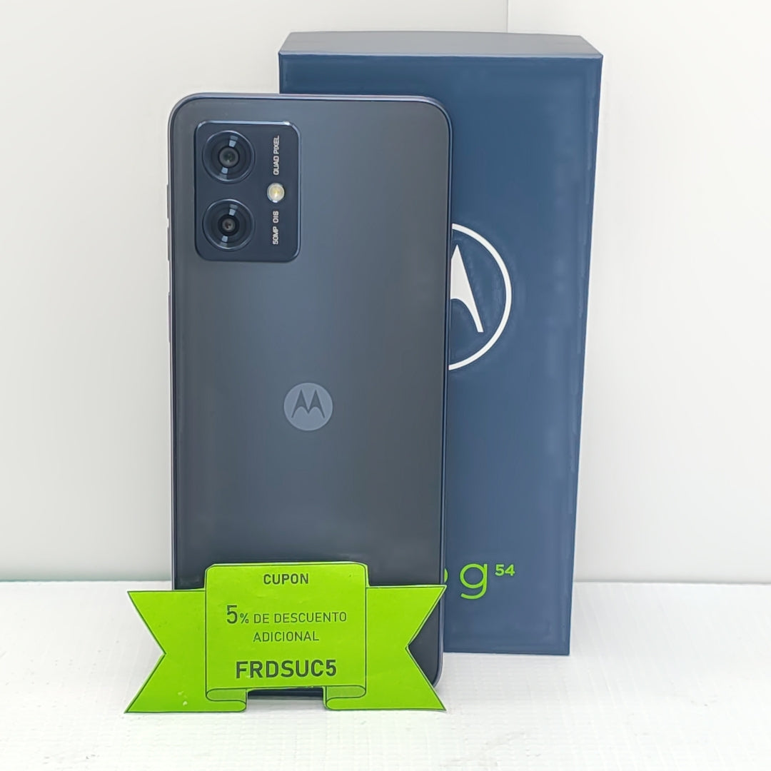 CELULAR MOTOROLA MOTO G54 5G XT2343-1 (2023) 256 GB 8 GB RAM (SEMINUEVO)