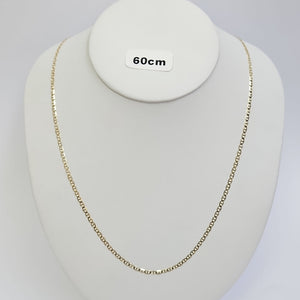 CADENAS TEJIDO GUCHI ORO 10K 60 CM 4.7 GR (NUEVO)