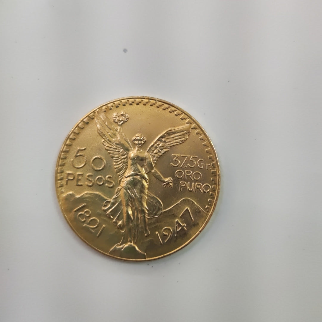 K1 41.6 GRMS 21 K IDENTIFICACIÓN MONEDA NOMINATIVA MATERIALES ORO CANT (SEMINUEVO)
