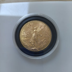 Moneda Centenario Cincuenta Pesos Oro Mexicano 21.6K