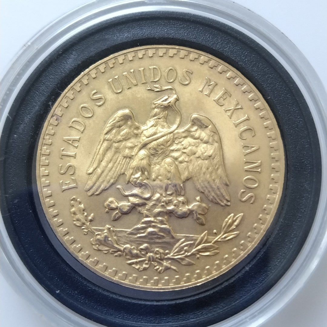 K1 41.6 GRMS 21 K IDENTIFICACIÓN MONEDA NOMINATIVA MATERIALES ORO CANTI (SEMINUEVO)