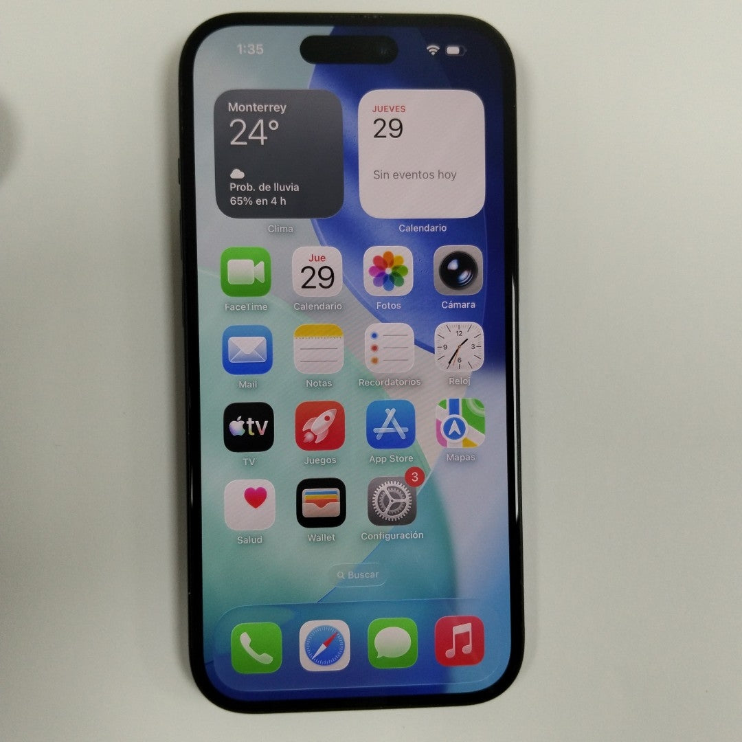 CELULAR APPLE IPHONE 15 A2846 (2023) 128 GB 6 GB RAM (SEMINUEVO)