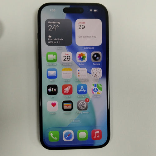 CELULAR APPLE IPHONE 15 A2846 (2023) 128 GB 6 GB RAM (SEMINUEVO)