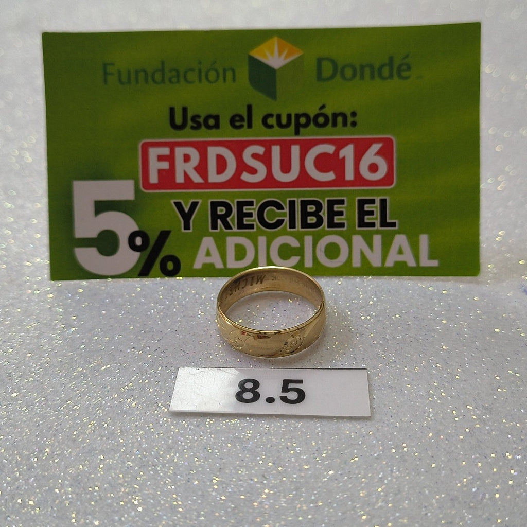 ARGOLLA ORO 8 K 1,80 GRMS (SEMINUEVO)