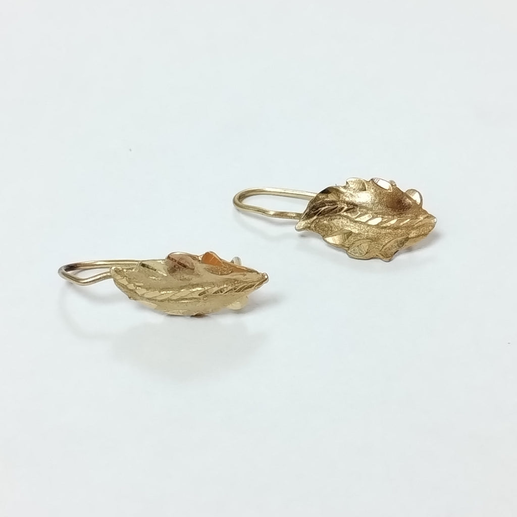 ARETES PAR ORO 14 K 3.1 GRMS (SEMINUEVO)