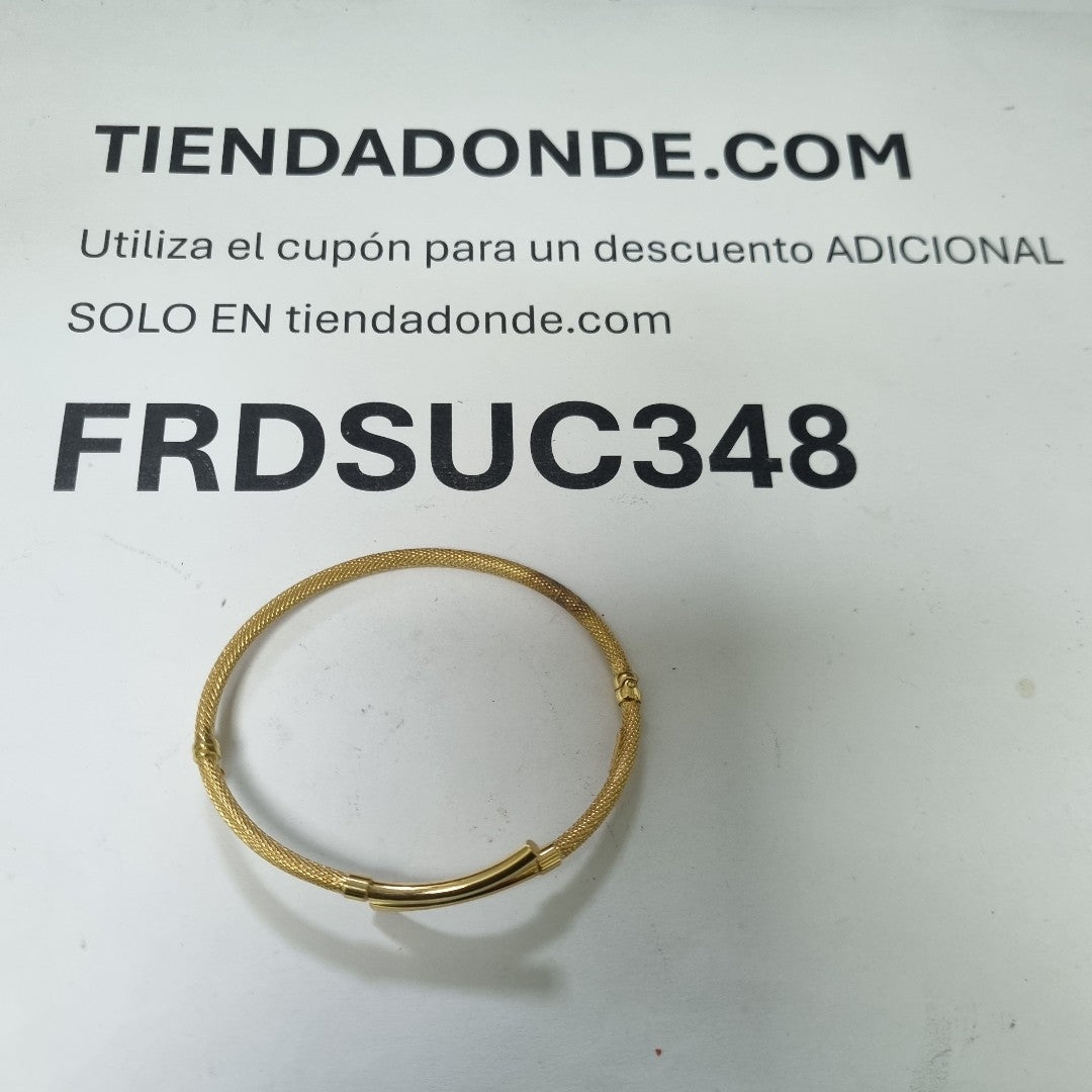 PULSERA RIGIDA ORO 14 K 4.7 GRMS (SEMINUEVO)