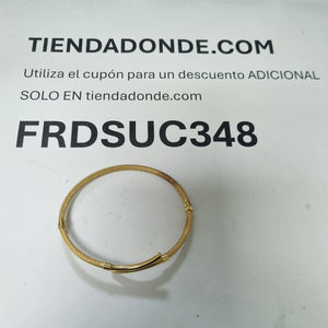 PULSERA RIGIDA ORO 14 K 4.7 GRMS (SEMINUEVO)