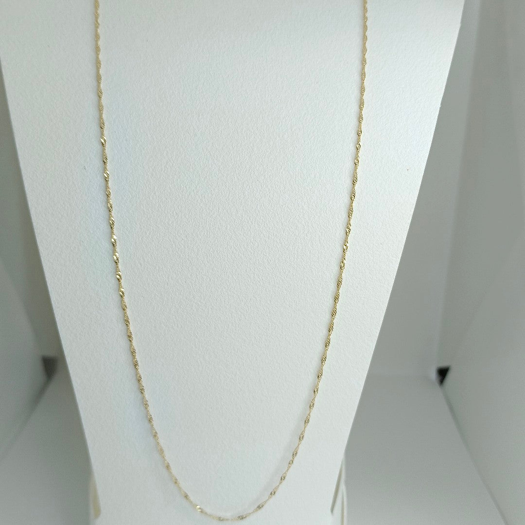 CADENA TORZAL 14K 50 CM 1.2 GR STO2550CM (NUEVO)