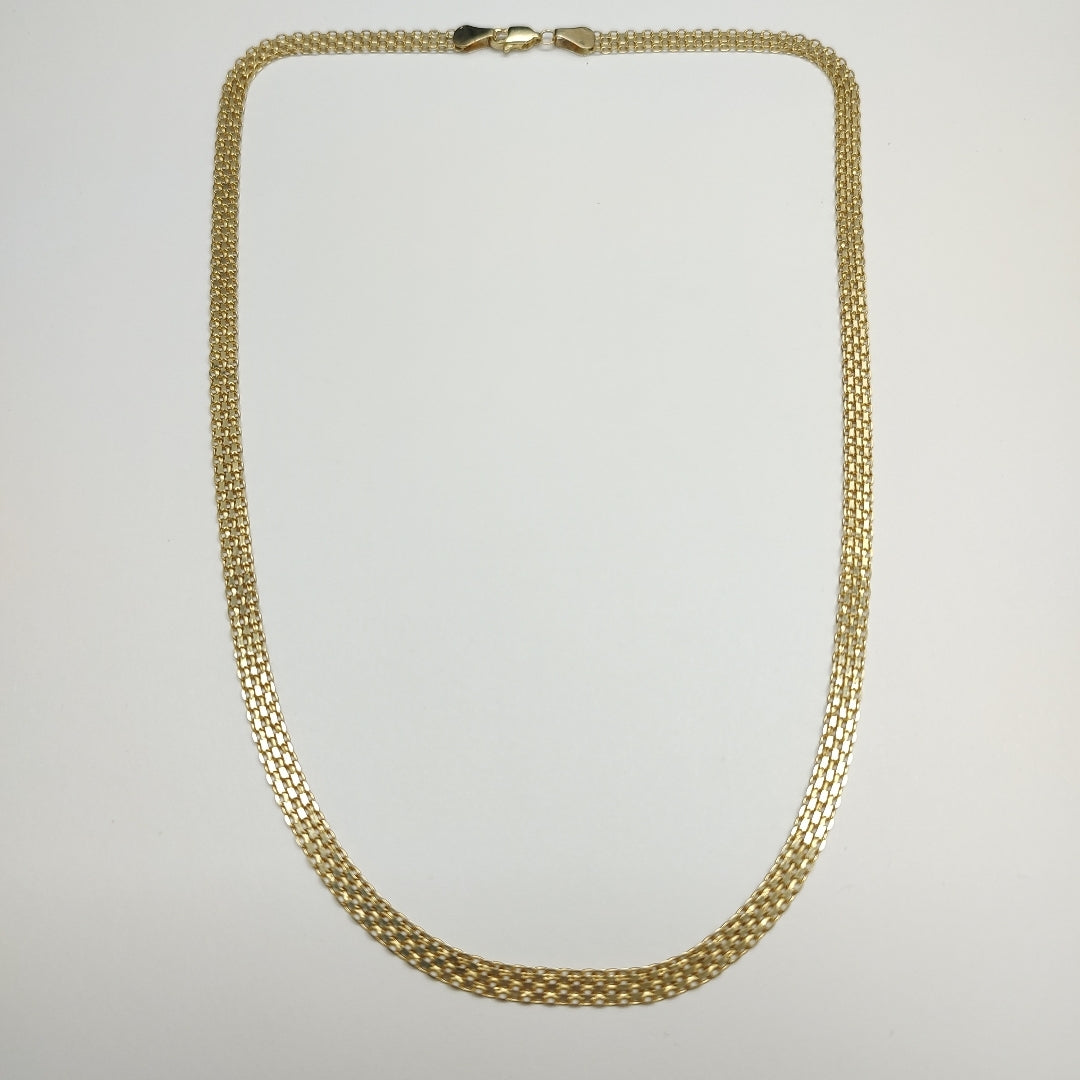 CADENA ESPECIAL 14K 50 CM 11.6 GR (NUEVO)
