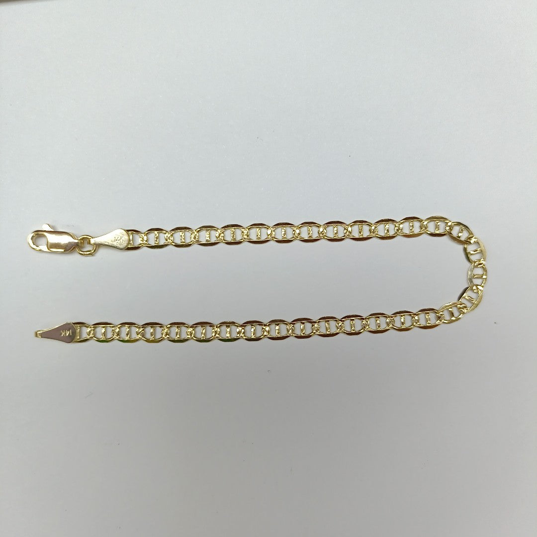 PULSERA GUCHI 14K 18 CM 3.2 GR (NUEVO)