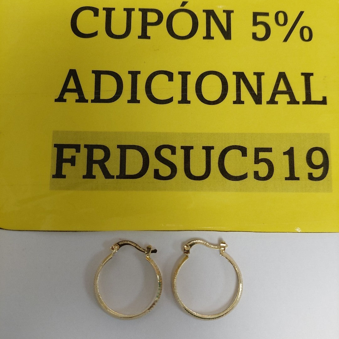 ARETES ARRACADAS ASTRIADAS 14K 1.8 GR ETT 01 (NUEVO)