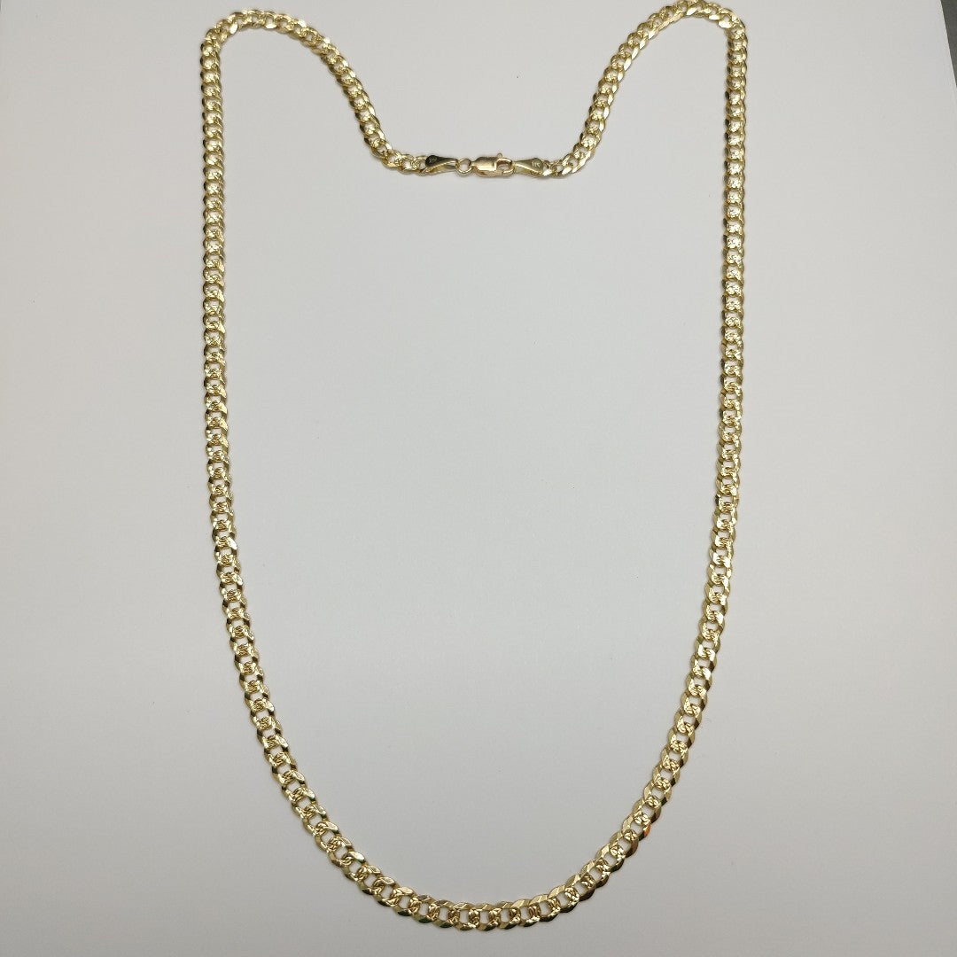 CADENA BARBADA 14K 60 CM 20.6 GR (NUEVO)