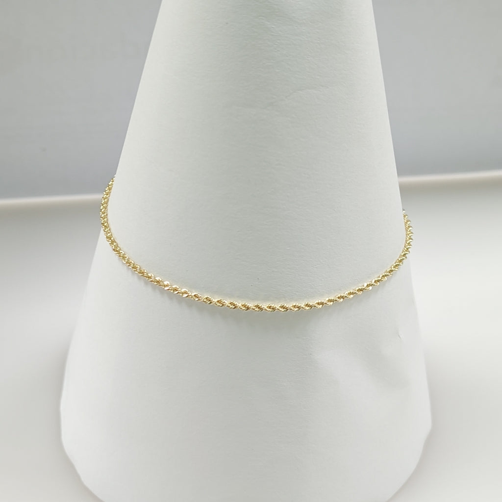 PULSERA TORZAL 10K 21 CM 1.8 GR (NUEVO)
