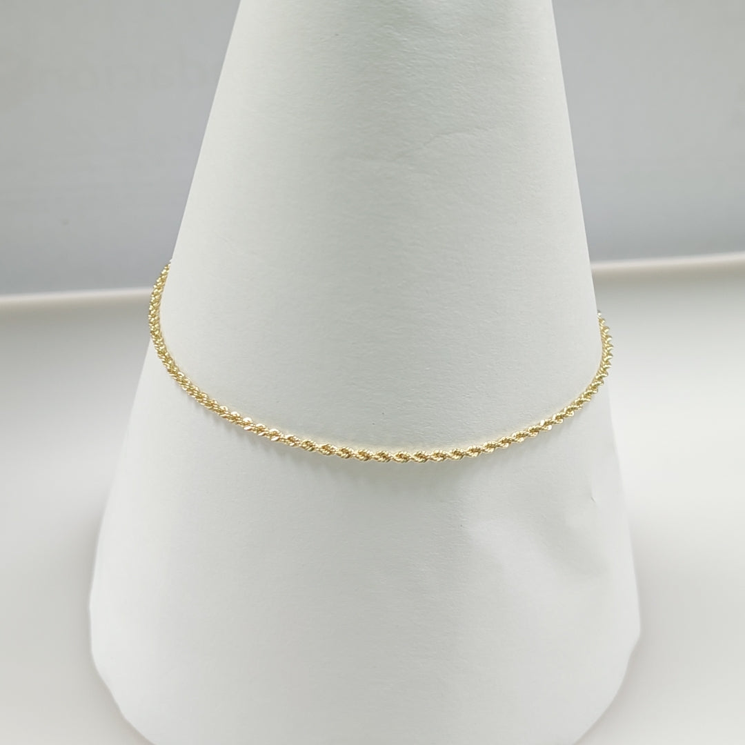 PULSERA TORZAL 10K 21 CM 1.8 GR (NUEVO)