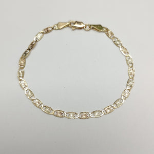 PULSERA GUCHI 14K 18 CM 3.1 GR (NUEVO)