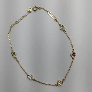 PULSERAS DAMA ORO 14K 1.9 (NUEVO)