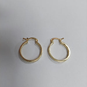 ARETES ARRACADAS CON GRECAS 14K 2.2 GR ETRE 4 (NUEVO)