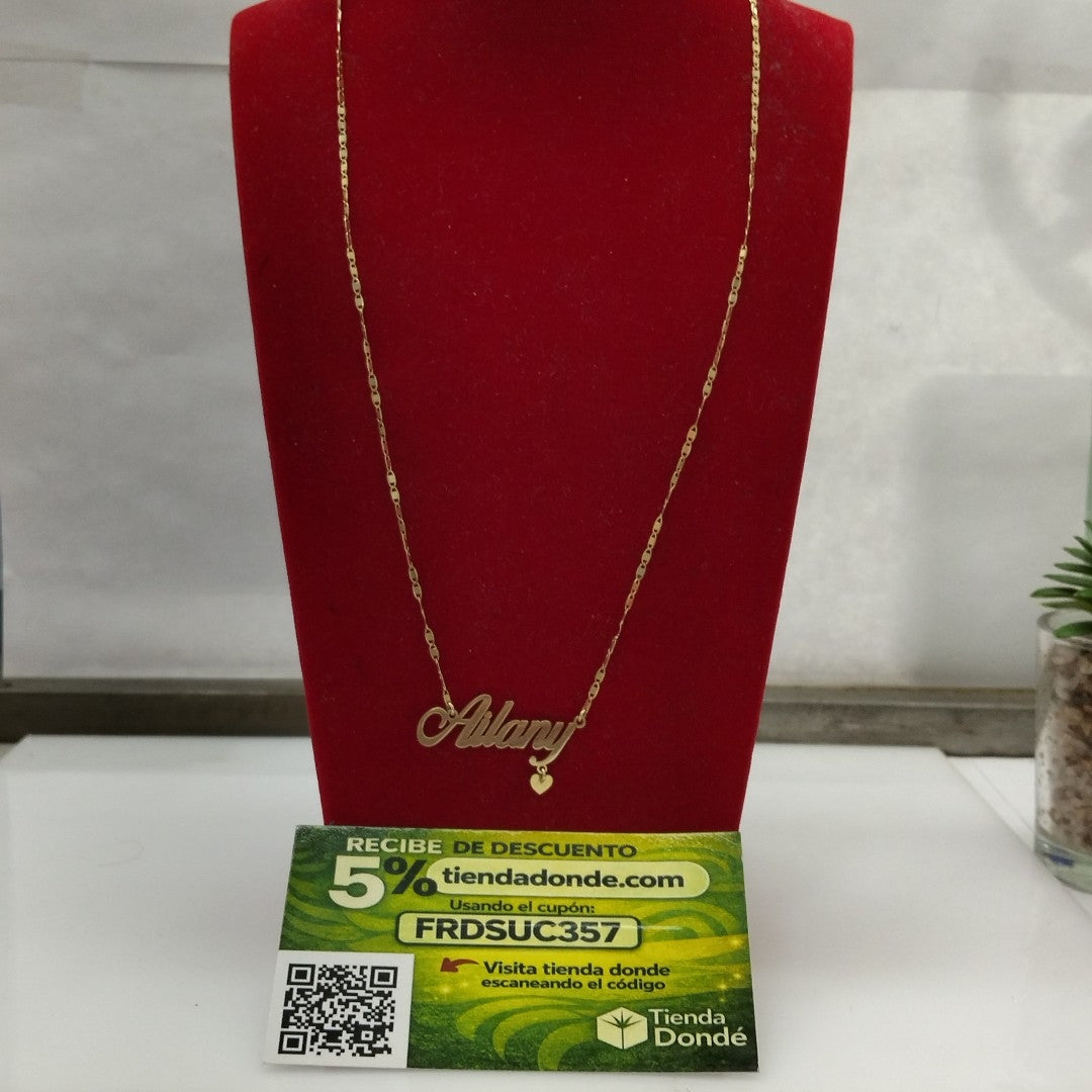 CADENA ORO 10 K 2.3 GRMS (SEMINUEVO)