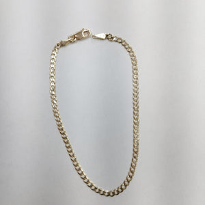 PULSERA BARBADA 14K 18 CM 2.1 GR BP075 (NUEVO)