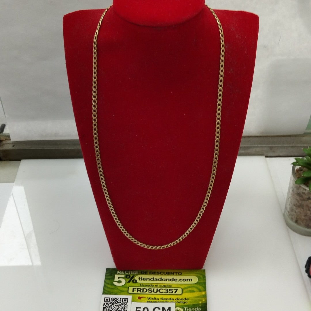 CADENA ORO 10 K 3.7 GRMS (SEMINUEVO)