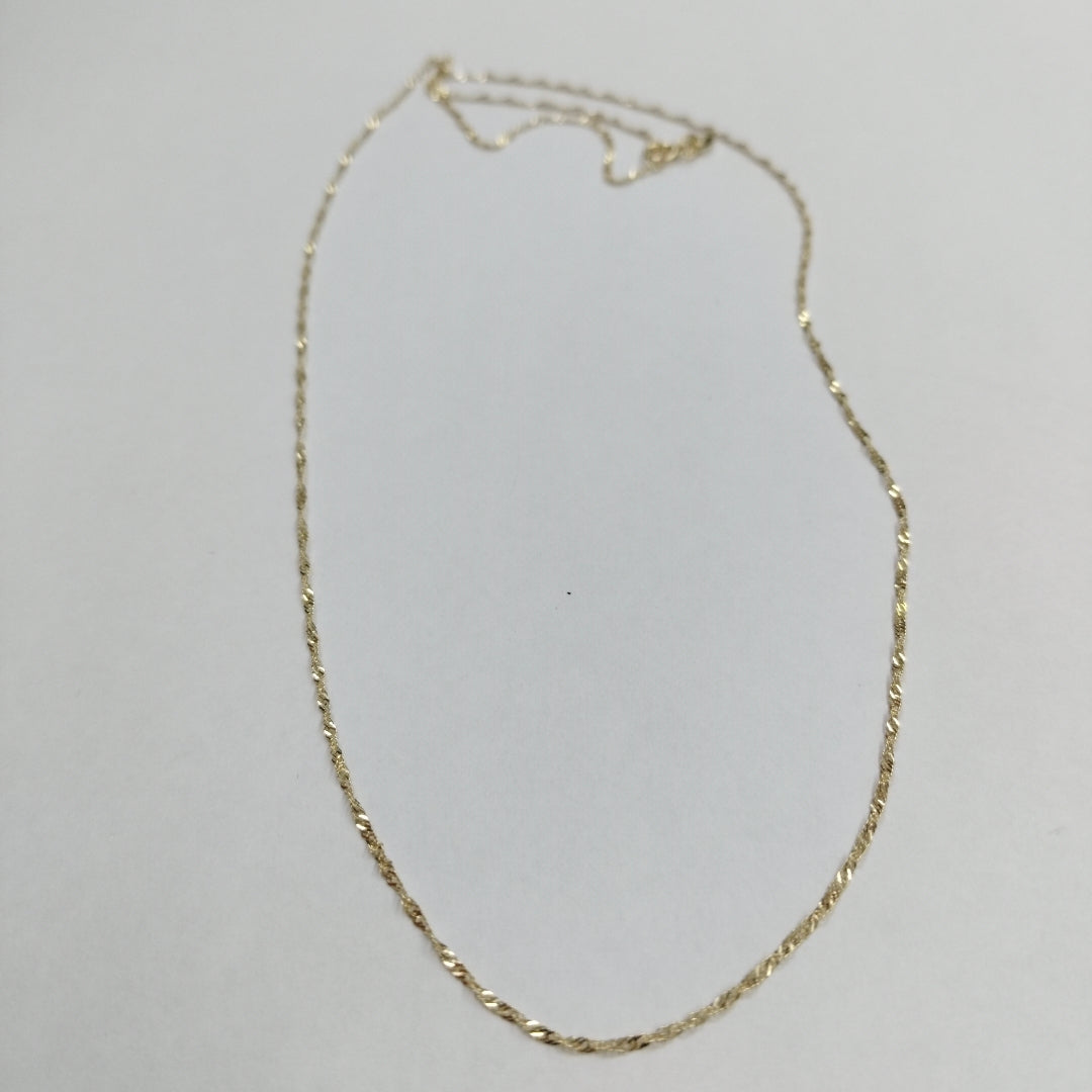 CADENA TORZAL 14K 55 CM 1.4 GR STO2555CM (NUEVO)
