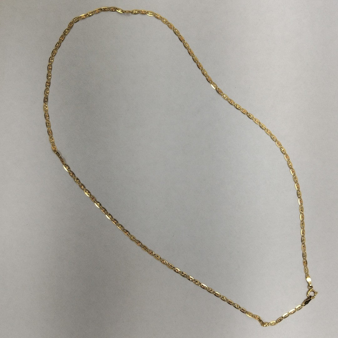 CADENA ORO,ORO COMBINADO 14 K 2,50 GRMS (SEMINUEVO)